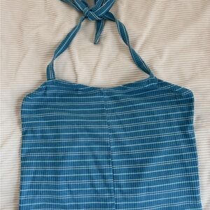 PacSun Blue Striped Top